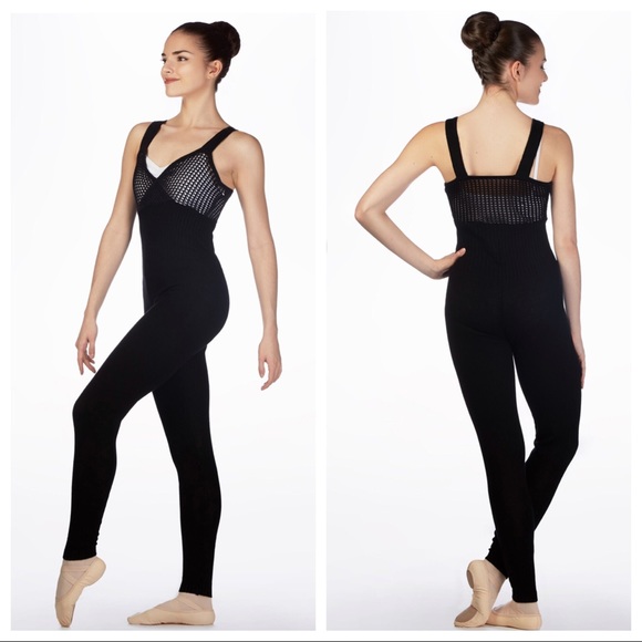 black dance jumpsuit